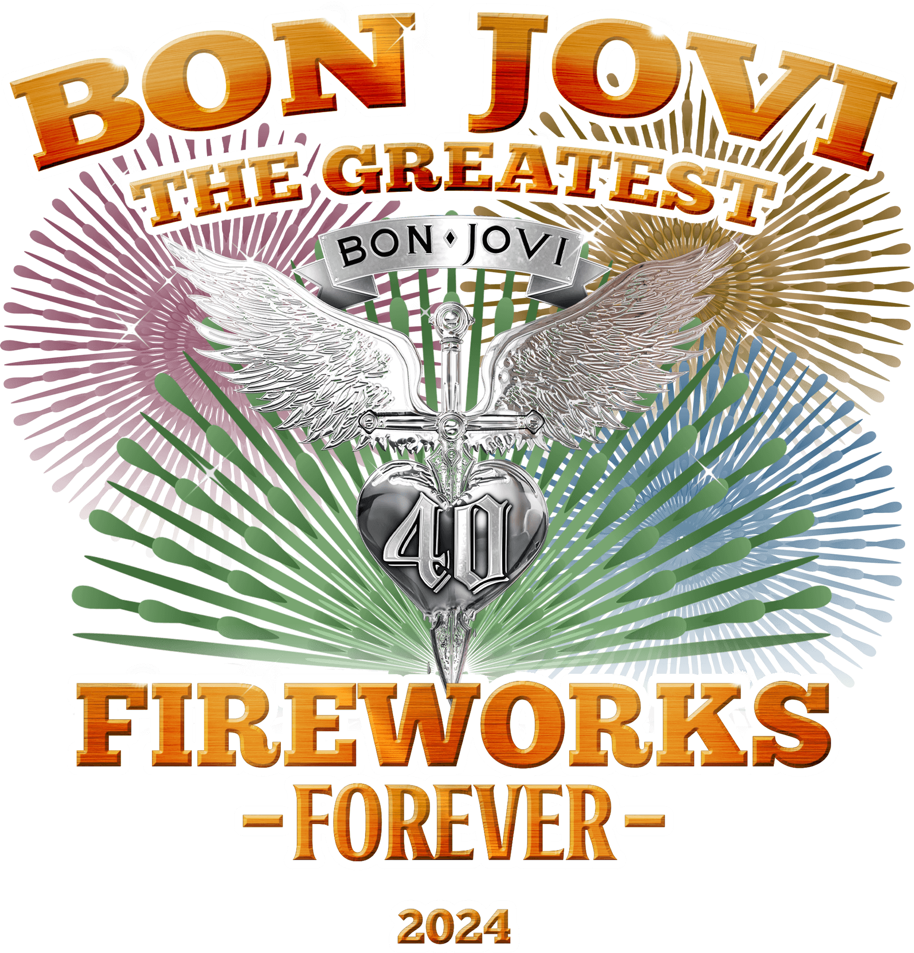 BON JOVI THE GREATEST FIREWORKS FOREVER 2024