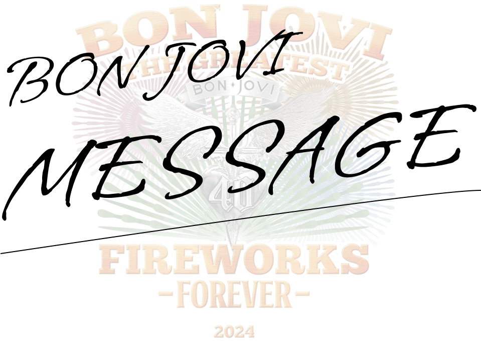 BON JOVI MESSAGE